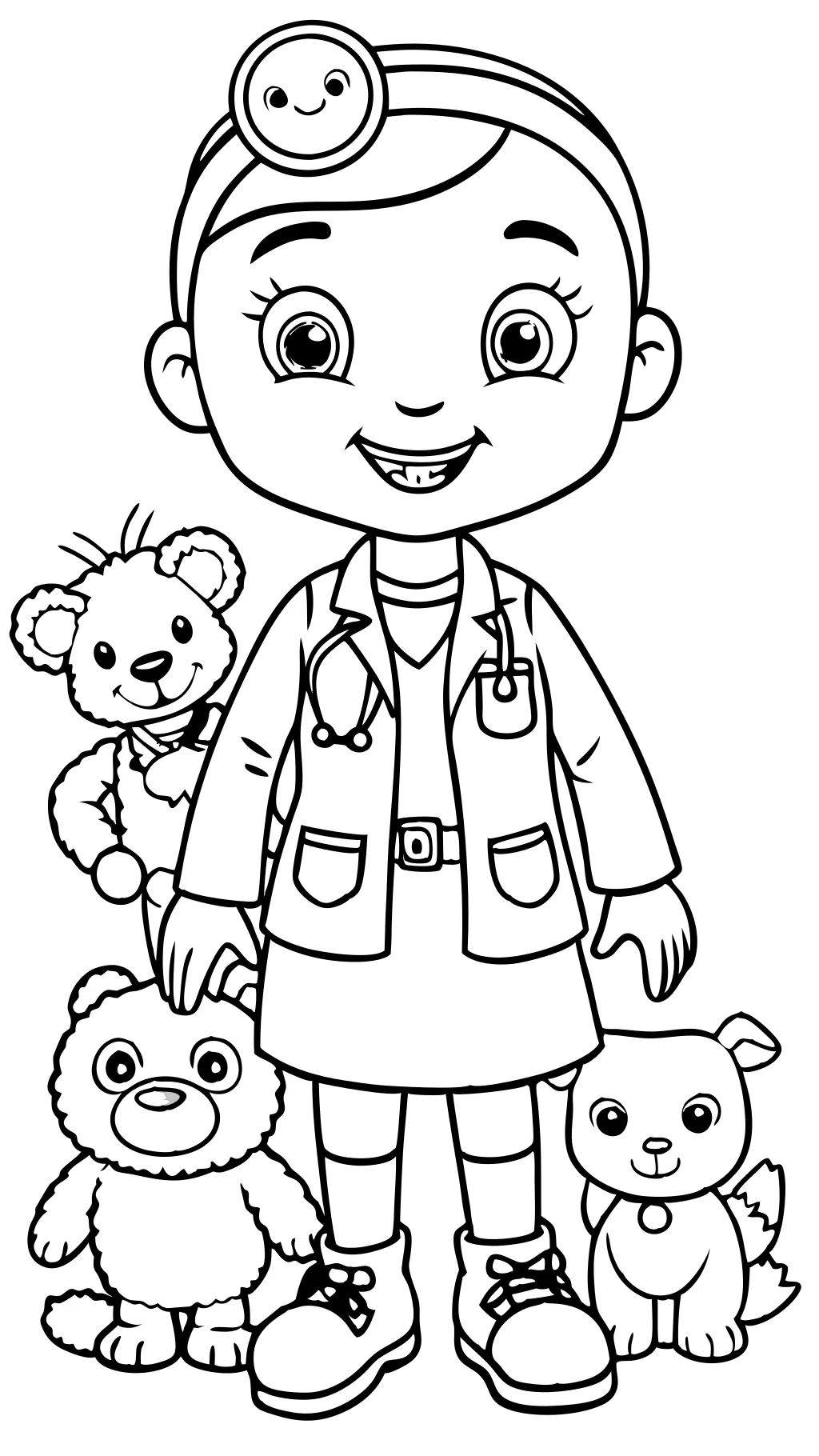 dr mcstuffins coloring pages